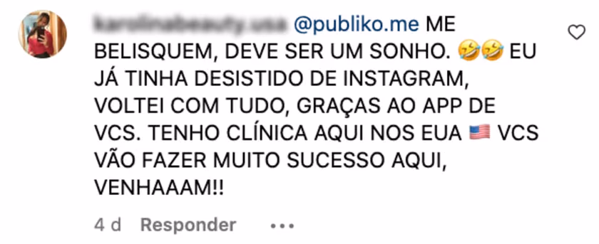 Tinha desistido do Instagram e voltou